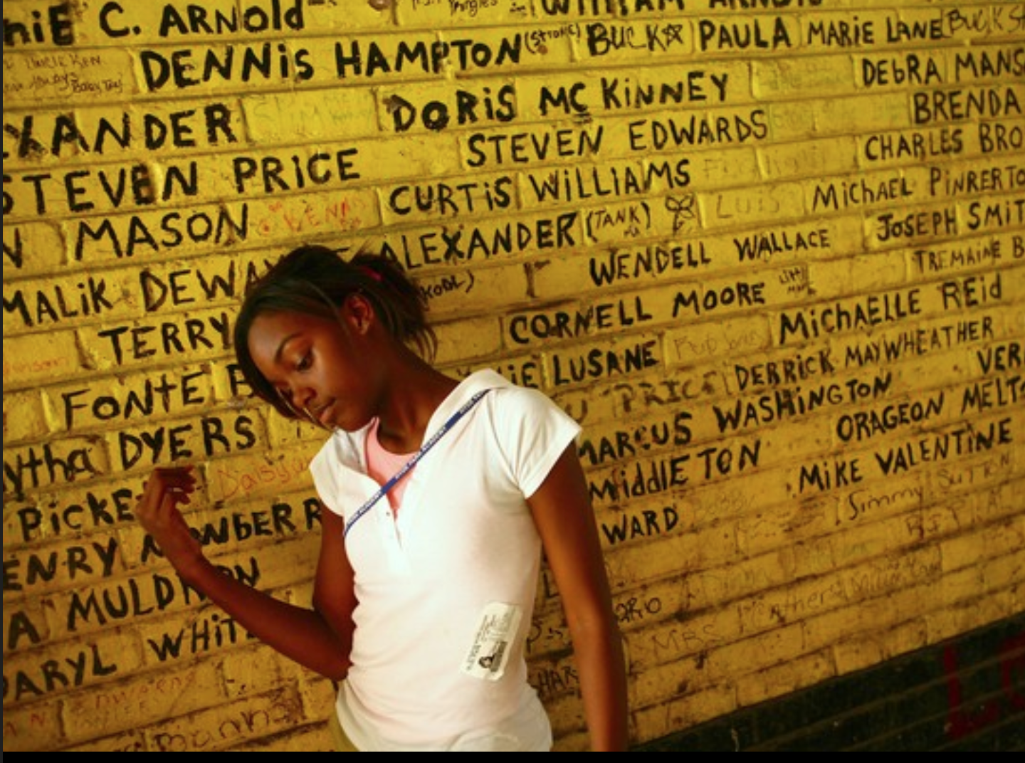 Yellow wall