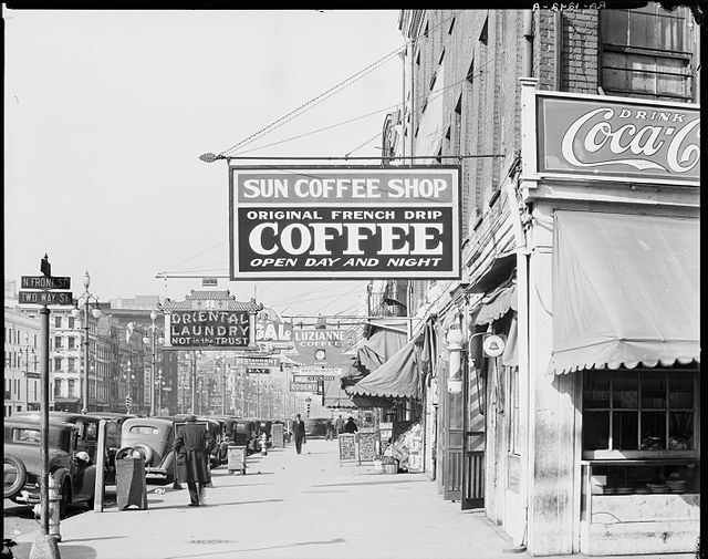 Sun Coffee Canal St1935