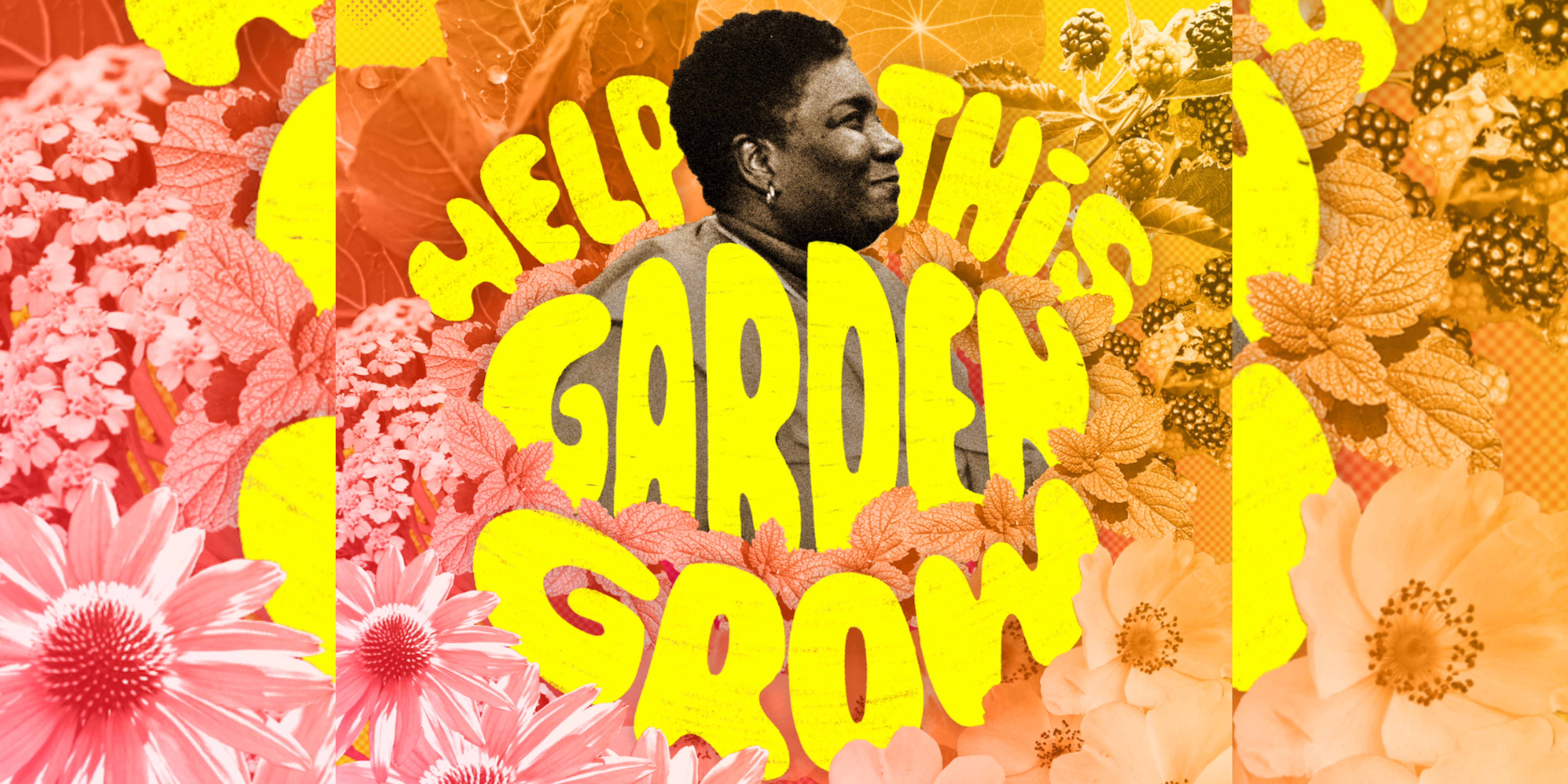 Help this garden grow banner